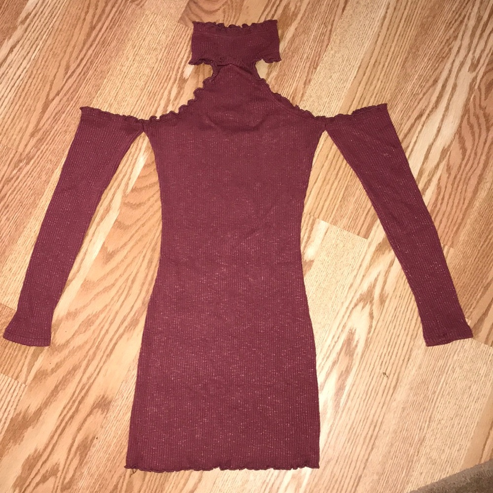 Maroon dress